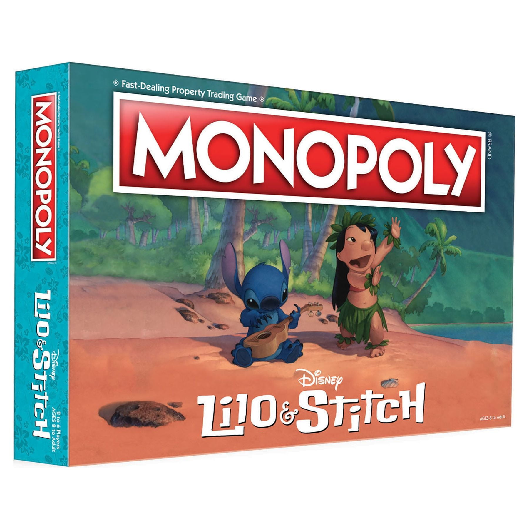 Lilo And Stitch Monopoly [GRA PLANSZOWA], ‎8 ans et plus, 2-6