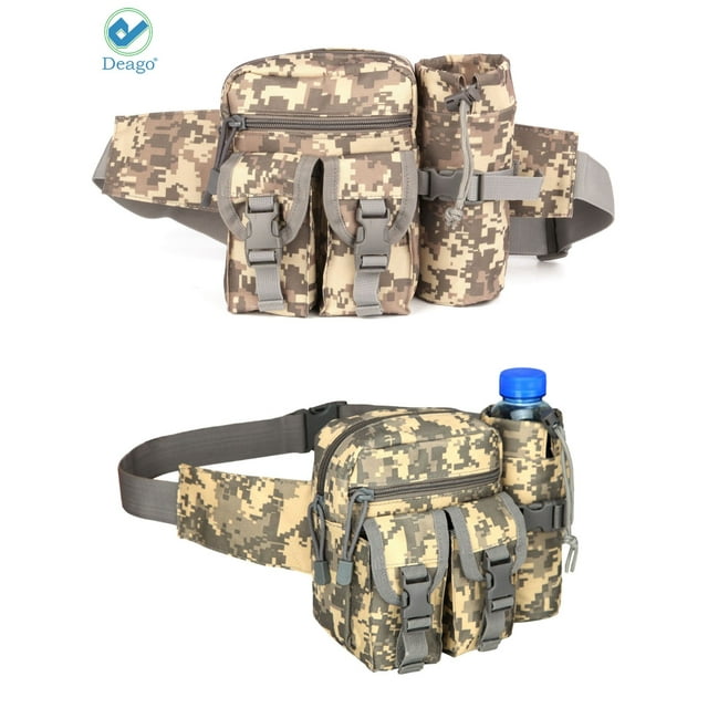 Deago Tactical Fanny Pack Military Waist Bag Utility Hip Pack Bag with ...