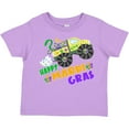 thumbnail image 3 of Inktastic Happy Mardi Gras Monster Truck with Beads Boys or Girls Toddler T-Shirt, 3 of 5