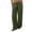 Green, variant on Women's Loose Wide Leg Pants with Pockets, Casual Relaxed Fit Trousers for Daily Wear, Work, and Home, Comfortable and Practical,Beige,S