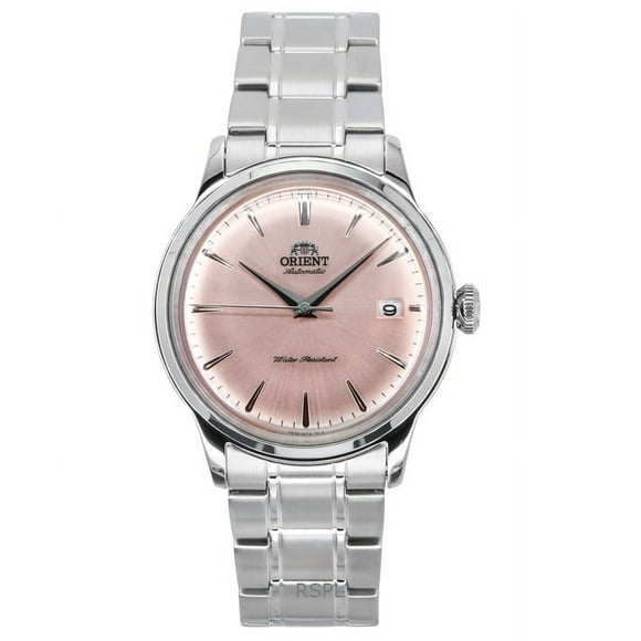 Orient Bambino Stainless Steel Copper Dial Automatic RA-AC0M11Y Men's Watch
