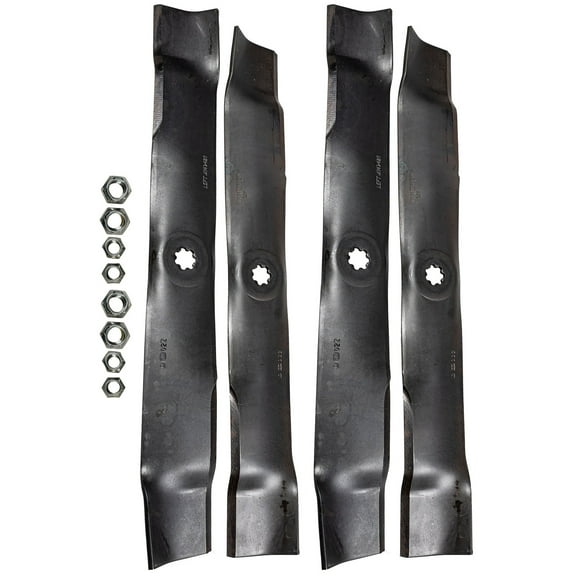 John Deere 2Pk Mower Blade Kit LT 160 X 300 R 304 D 105 125 Z 225 AM140973