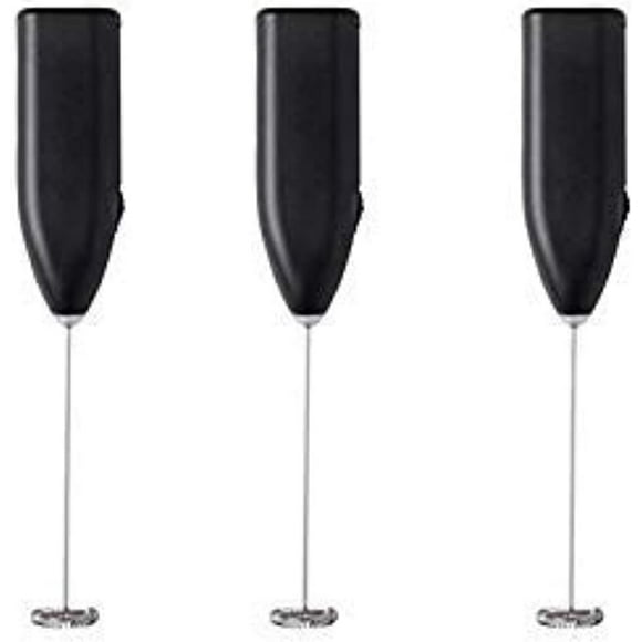 Mousseur Électrique Noir (Lot de 3) -
