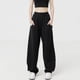 thumbnail image 3 of Pantalones deportivos de albaricoque para mujer, pantalones deportivos rectos y sueltos de otoño, pantalones de pierna ancha de marca de moda hip hop, pantalones de baile, 3 of 5