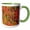Green/White, variant on 3drose, Usa, Utah. Canyon Maple and Aspen Trees in Fall Color Near Ogden Utah, 11oz Magic Transforming Mug