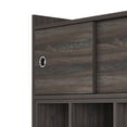 thumbnail image 2 of BenJara BM293686 41 in. Volga Shelves & Sliding Doors Wood Grain Gray Standing Cabinet, 2 of 3