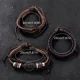 thumbnail image 3 of Set De 4 Piezas De Reloj Y Pulsera De Cuero Pu Para Hombre, 3 of 5