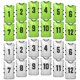 thumbnail image 1 of 24 piezas de camisetas de fútbol de secado rápido para jóvenes, 1 of 7