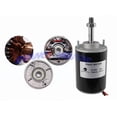 thumbnail image 4 of CHANCS 12V 3500RPM Permanent Magnet DC Motor 30W CW/CCW Reversible Electric Gear Motor High Speed Low Noise DC Adjustable-Speed Motor for DIY Generator, 4 of 7