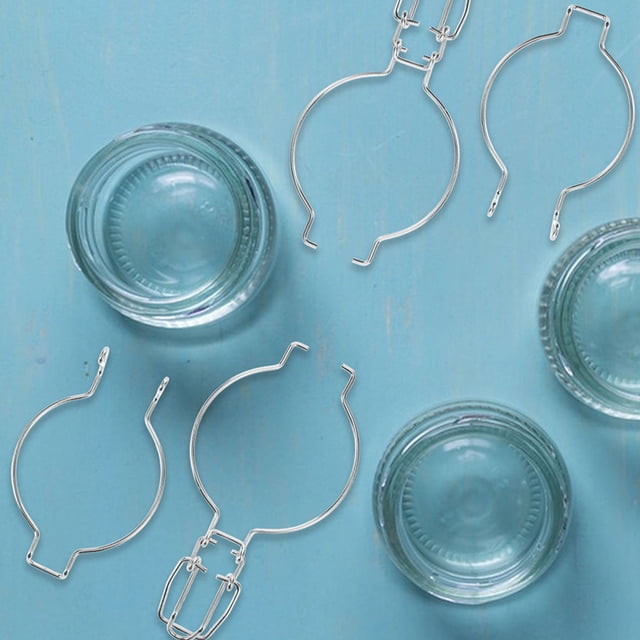 UPGRATOR 5Ud Sujetadores De Para Frascos De Vidrio Uso Múltiple Ideal Para Cocina Organizada
