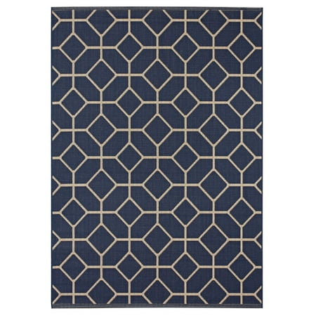 Balta Rugs Bay Village Navy Beige Indoor Outdoor Area Rug Balta Rugs Bay Village Navy Beige Indoor Outdoor Area Rug