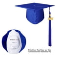 thumbnail image 3 of GraduationMall Unisex Adult Matte Graduation Cap with 2026 Tassel Royal Blue, 3 of 5
