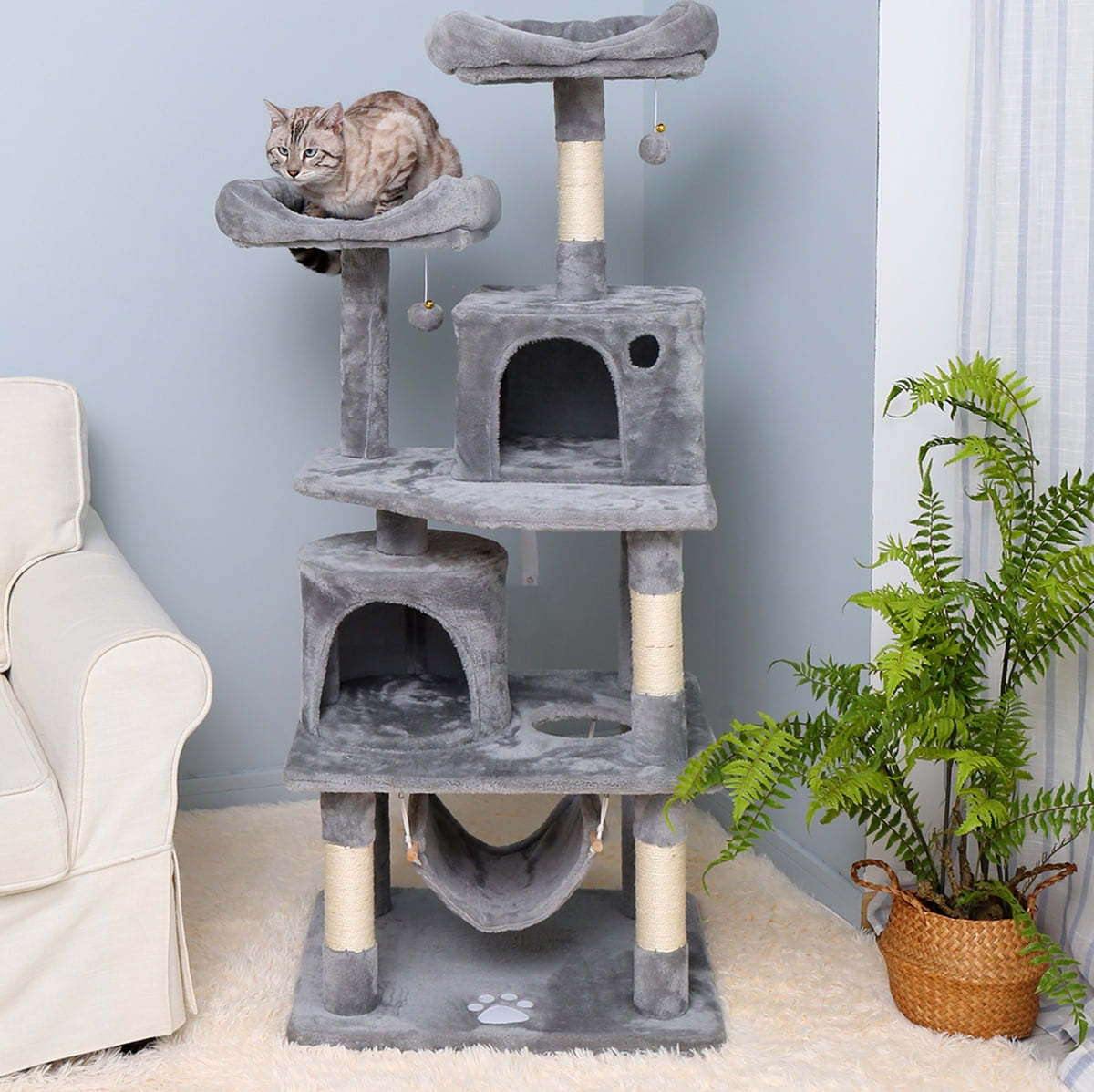 60 inch cat tower