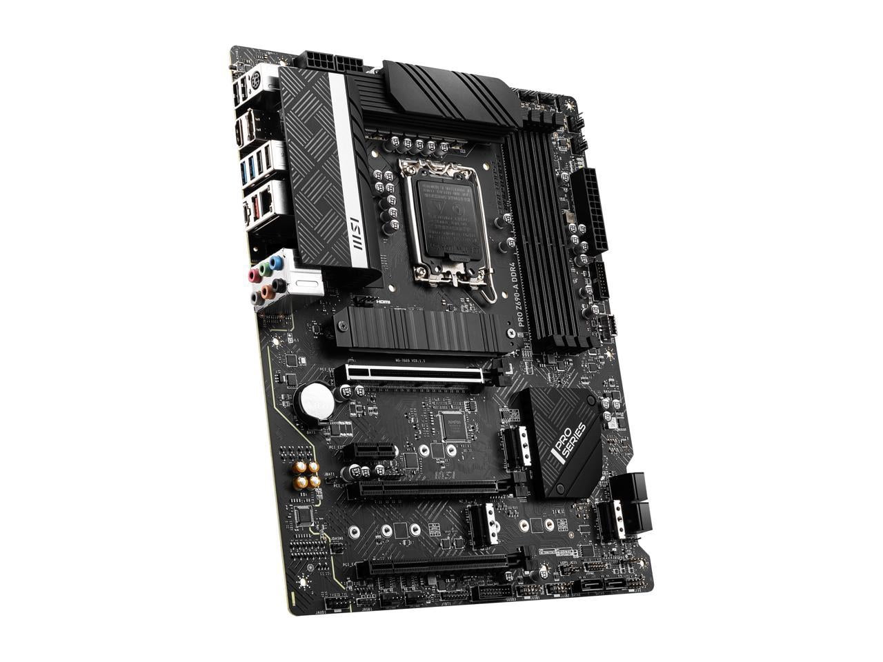 Restored MSI PRO Z690-A DDR4 LGA 1700 Intel Z690 SATA 6Gb/s ATX