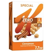 Kellogg's Special K Zero Cinnamon Breakfast Cereal, 7.7 oz Box
