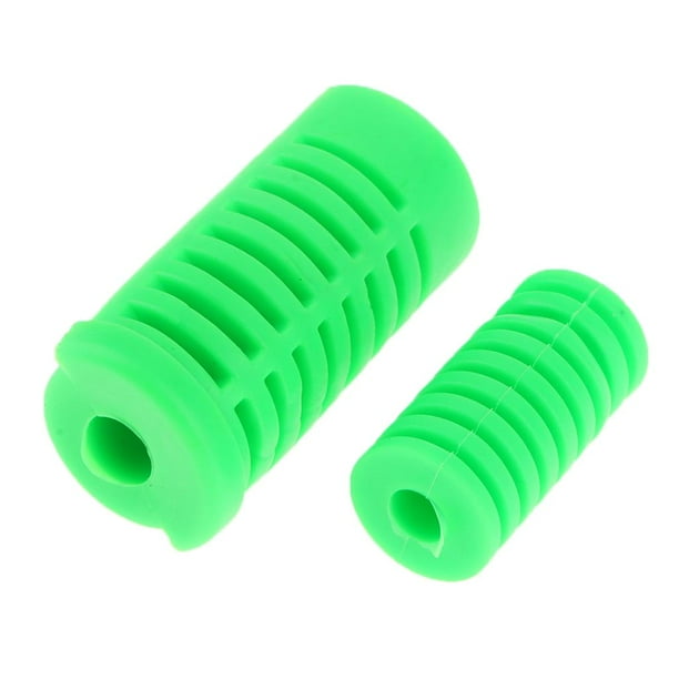 Goma del pedal delantero de la motocicleta Verde