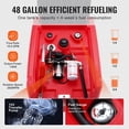 thumbnail image 2 of VEVOR Portable Diesel  Gasoline Tank 48 Gal Fuel Tank with 12V Transfer Pump, 2 of 10