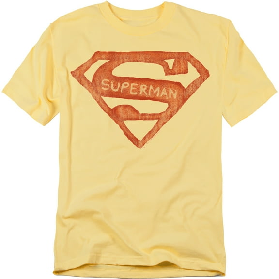 Superman T-Shirt Roughen Shield Unisex Graphic Tee For Men & Women