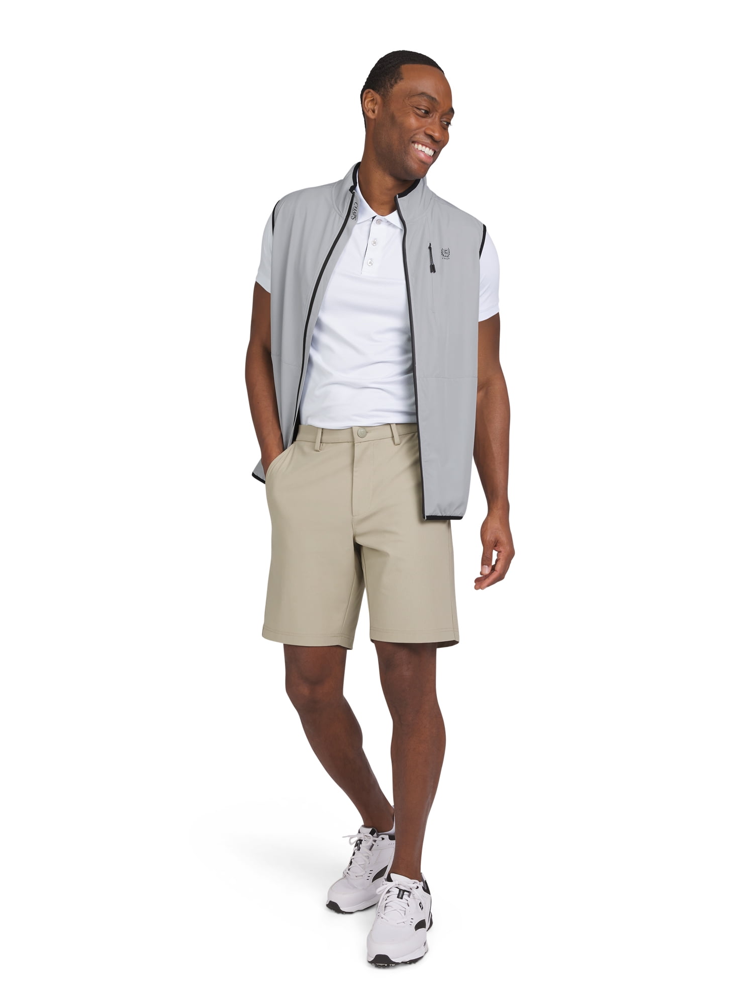 Chaps Golf Men's & Big Men's Performance 9" Golf Short, Sizes 30-50