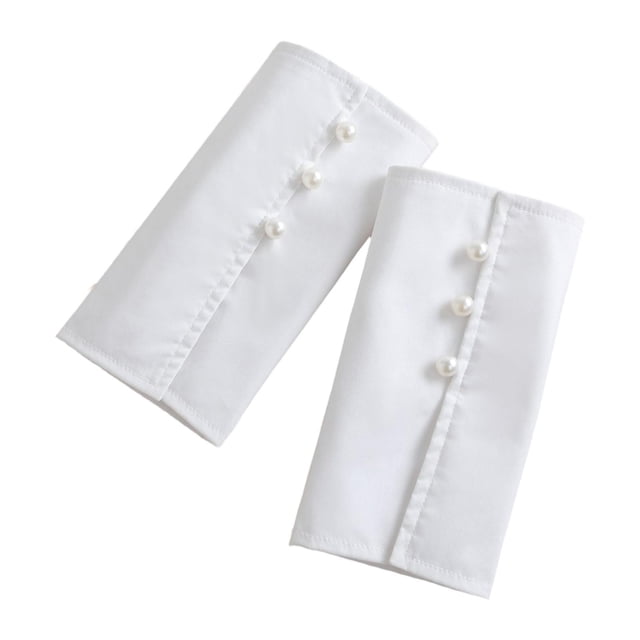 TISHITA Faux Poignets Bricolage Poignets d'Hiver Chauffe-Poignets pour Chandail Cosplay Vêtements de Sport Long