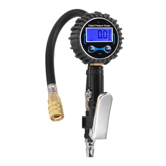 Air Pressure Gauge, Tire Pressure Gauge Functional With Four Pressure Units For Car