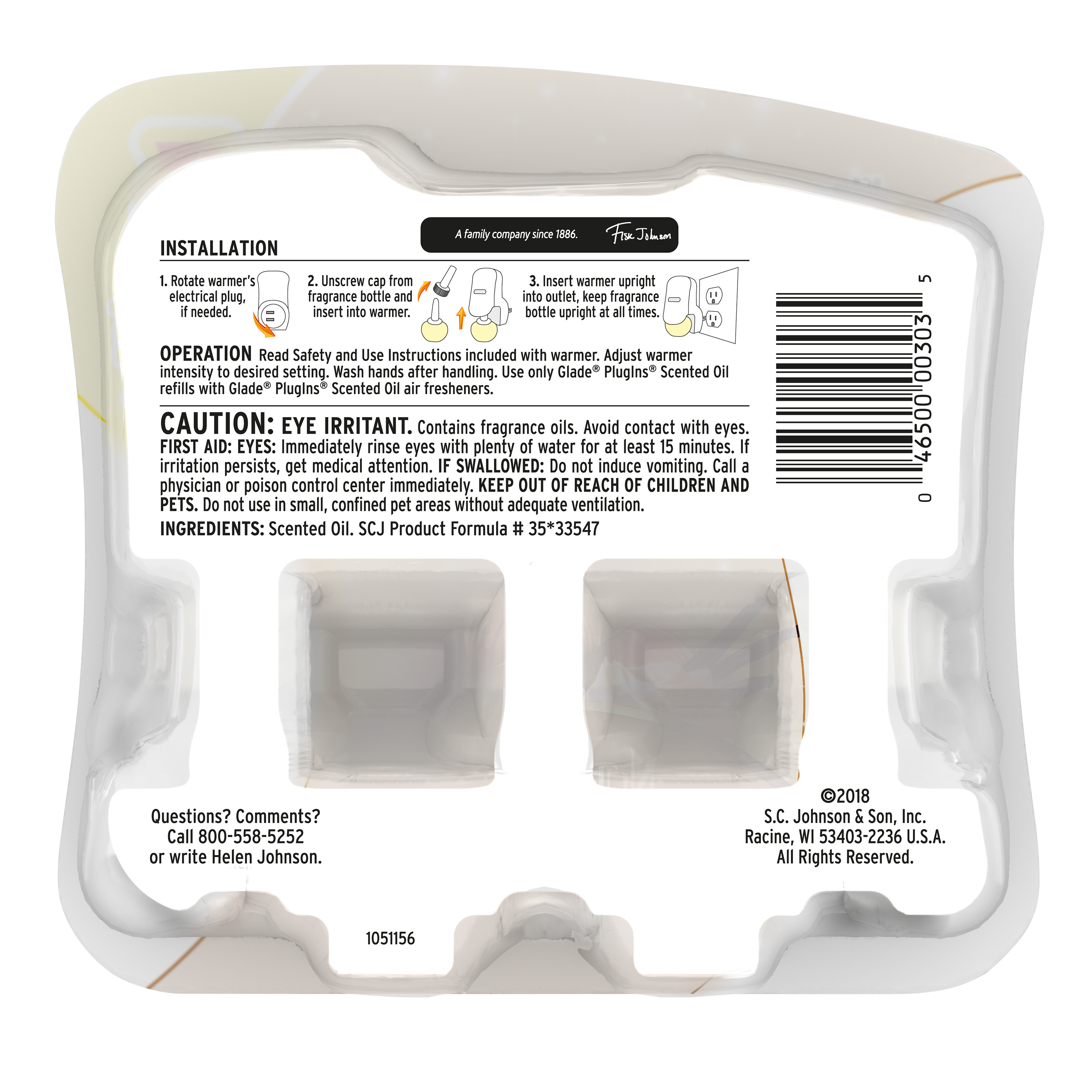 Glade PlugIns Scented Oil Air Freshener Refill, Nutcracker Delight, 3 refills, 2.01 fl oz - image 2 of 7