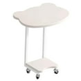 thumbnail image 4 of jifeng Table d'Appoint Ours avec Roues Table d'Appoint Créative et Mignonne pour Appartement Canapé Sofa Blanc, 4 of 9