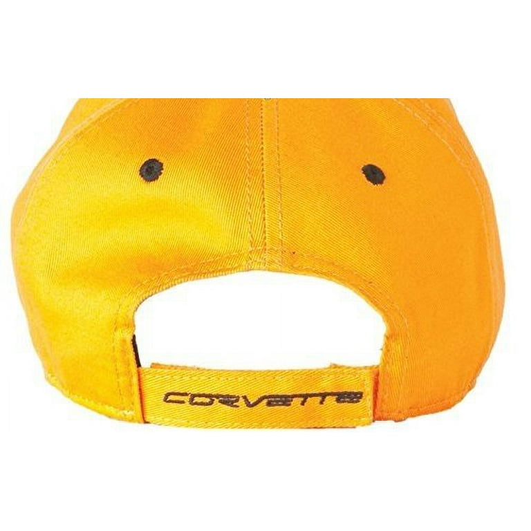 Yellow 2024 corvette hat