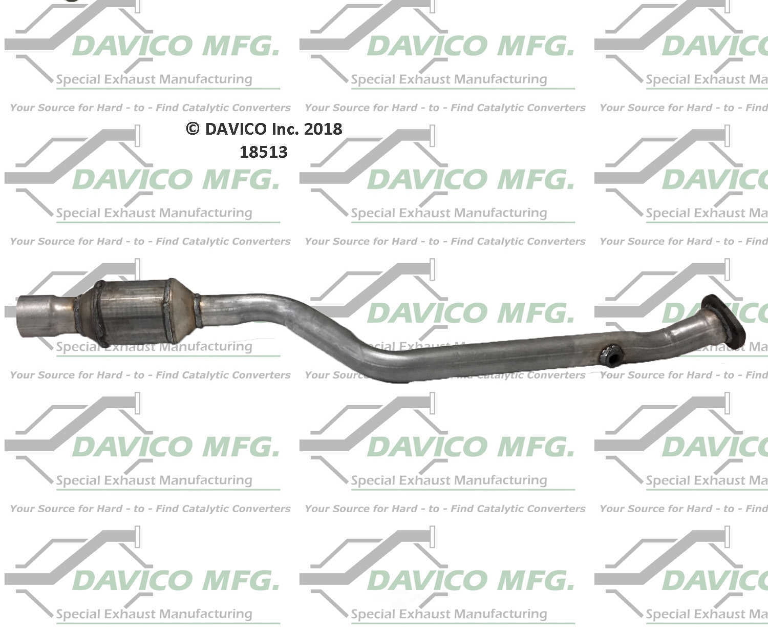 Davico Mfg 18513 Direct-Fit Catalytic Converter