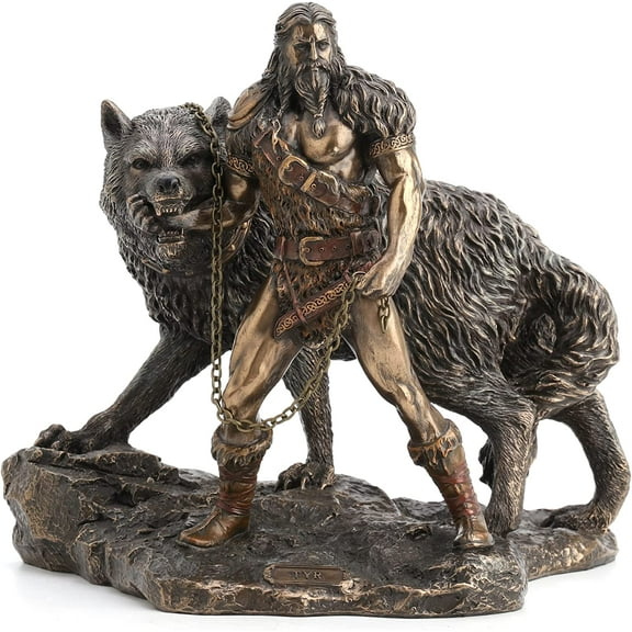 Nordic mythology sculptures are suitable for home and car decoration, resin craft creative home decoration for sculpture decoration, office desk decoration, decorative gifts, birthday gifts,