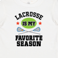 thumbnail image 4 of Inktastic Lacrosse Is My Favorite Season Boys or Girls Baby T-Shirt, 4 of 5