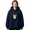 Navy, variant on AURORADY Pet Pouch Hoodie for Women Men Oversized Sweatshirt with Zipper Pocket Cat Dog Carrier Pullover Top