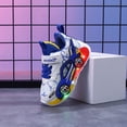 thumbnail image 3 of Mepaouo Toddler Boys Girls Light up Shoes LED Flashing Breathable Running Sneakers for Little Kid Blue 5.5, 3 of 9