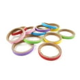 thumbnail image 5 of Visland 12PCS Paper Rings Bird Chewing Toys, Colorful Bite-resistant Biting Circle Interactive Toy for Parakeets Cockatiels Conures Macaws Parrots Love Birds Finches, 5 of 8