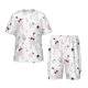 thumbnail image 1 of Fotbe Cute Poodle Dog Pijama Estampada de 2 Piezas para Niños – Ropa de Dormir de Manga Corta Cómoda para Niños y Niñas, Camiseta y Shorts de Algodón-XX-Large, 1 of 6