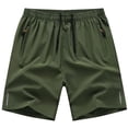thumbnail image 3 of Pantalones cortos de talla grande para hombre, pantalones deportivos finos de verano para correr, pantalones holgados, pantalones de pijama casuales, pantalones de playa, 3 of 4