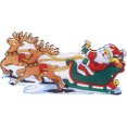 thumbnail image 1 of HURRISE Decorative Lamp,LED Christmas Light Sled Santa Claus Pattern Window Hanging Lamp Battery Powered with Suction Cup Festival Decoration,Window Hanging Light, 1 of 8