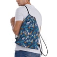 thumbnail image 2 of Bingfone Hawaiian Style Drawstrings Backpacks Bags for Men Women Gym Drawstrings Bag-Small, 2 of 8