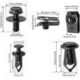 thumbnail image 2 of jfqm Fit for Car Body Bolts and U-nut Clips M6 Engine Cover Undertray Bumper Fastener Rivet Screws (Color : 5X Bolts - 5X U-nut), 2 of 7