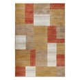 thumbnail image 2 of Superior Modern Geometric Fire Retardant and Anti-Static Indoor Area Rug, 4'x6', Ginger, 2 of 7