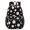 Baseballs and Hearts, variant on Baseball Gloves and Footballs White 17" School Backpacks for Teens,Waterproof Oxford Fabric,S-Shape Padded Straps for School,Travel,Hiking,Camping