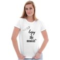thumbnail image 3 of Enjoy Moment Cute Inspirational Womens Fitted Plus Size Graphic Tee Brisco Brands 2X, 3 of 5