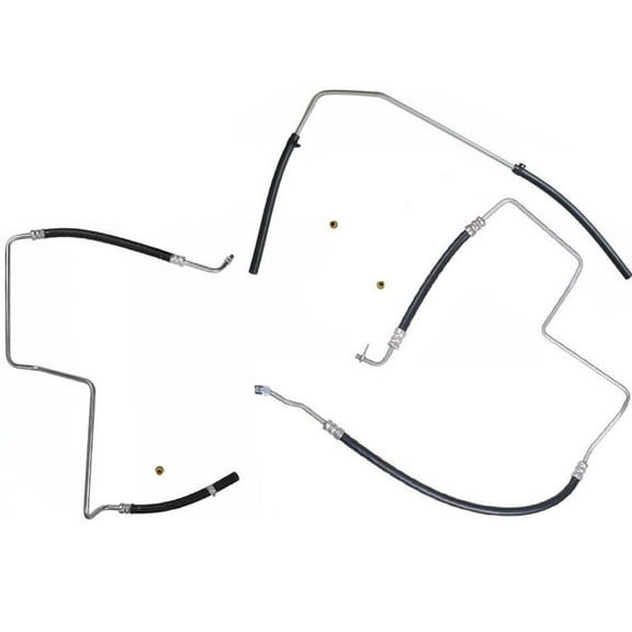 Power Steering Pressure Return Hose For 02-09 Trailblazer Envoy 4.2L OE Style 3P