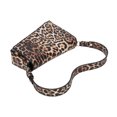 thumbnail image 6 of Triangular Geometric Under Arm Hobo Bag - PU Vegan leather - Leopard, 6 of 7