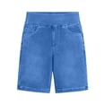 thumbnail image 4 of Vhkiploz Summer Bermuda Shorts for Women's Elastic Everyday Running Shorts Solid Color Wide Leg Beachwear Board Shorts, 4 of 9