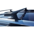 thumbnail image 4 of BRIGHTLINES Roof Rack Crossbars Replacement for Chevy Traverse 2018-2021 for Kayak Luggage Ski Bike Carrier, a Set of 2pcs, Black Aluminum Top Cargo Rack, 4 of 7