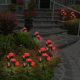 thumbnail image 5 of Solarek 2 Pack Solar Garden Stake Light Outdoor LED Solar Rose Flowers Lights Rose Flowers Waterproof Solar Decorative Lights for Patio Courtyard Pathway Garden Lawn, 5 of 7