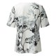 thumbnail image 5 of Moda mujer Casual manga corta cuello en V Sexy impreso Tops blusa con cordón camiseta Fridja ghk5376, 5 of 5