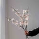 thumbnail image 4 of Con jarrón de simulación de flor de cerezo for sala de estar, flores falsas, adornos decorativos de interior, porcelana celadón, 4 of 6