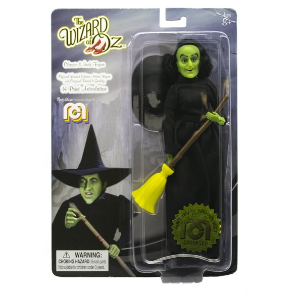 Mego Action Figure, 8” Wizard of Oz - Wicked Witch (1st Time Available in Single Pack) (Limited Edition Collector’s Item)
